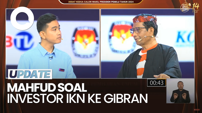 Saat Mahfud Pertanyakan Investor IKN ke Gibran