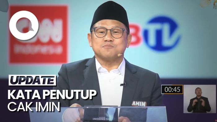 Cak Imin Gaungkan Slepetnomics di Penutupan Debat Cawapres