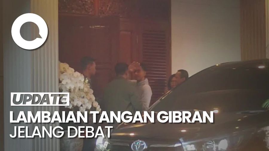 Gibran Tiba di Kediaman Prabowo Jelang Debat Cawapres 