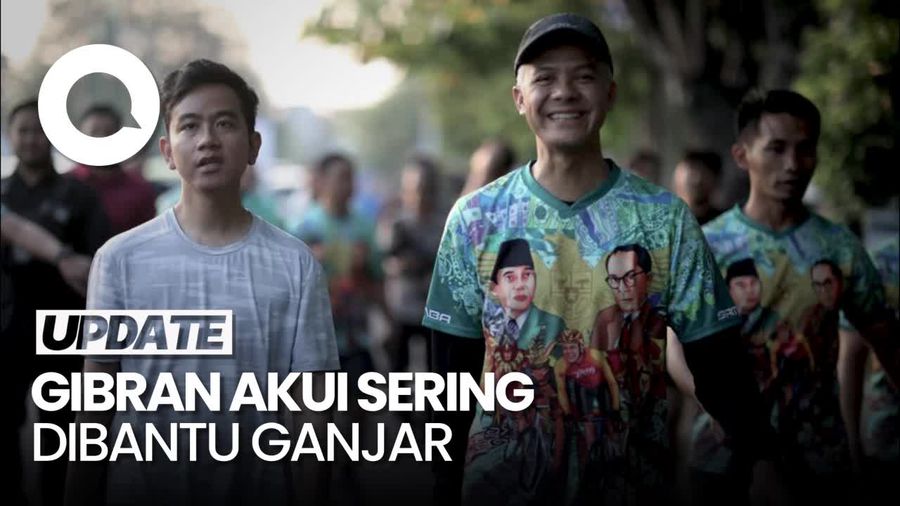Gibran Sebut Sering Dibantu Ganjar Dapat Proyek di Solo