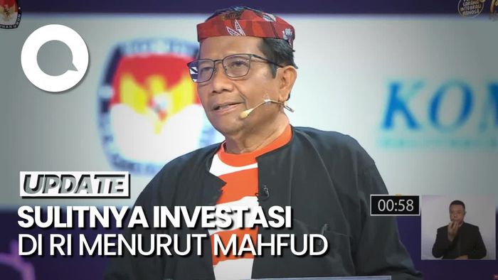 Mahfud: Investasi di RI Sulit, Bertele-tele, Ada Konflik Kepentingan