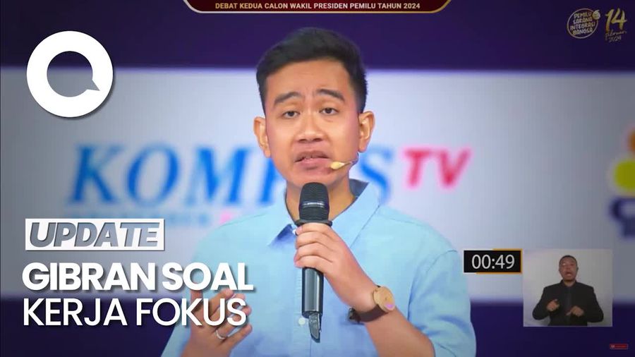 Gibran Ungkap Kerja Fokus untuk Indonesia Emas 2045