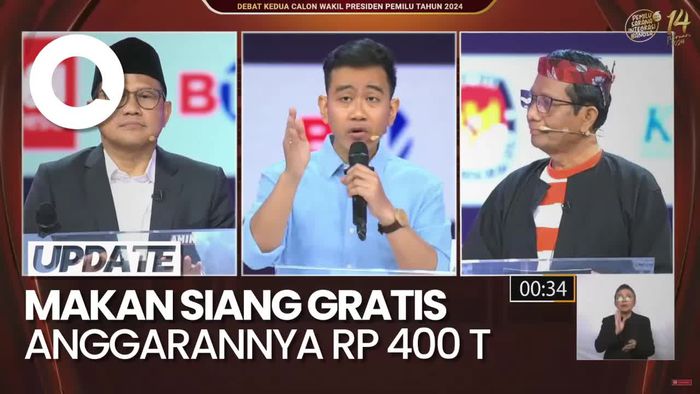 Kala Gibran Sebut Program Makan Siang Gratis Rp 400 T Banyak yang Nyinyir