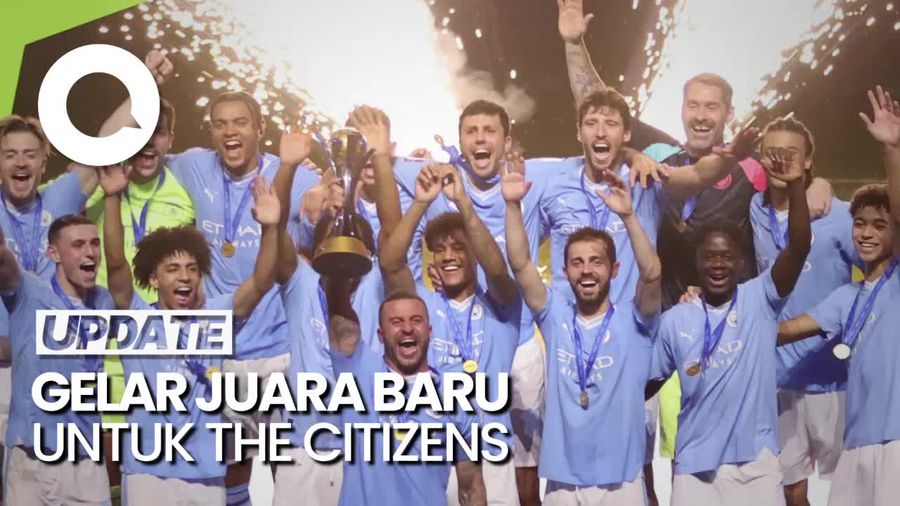 Manchester City Raih Trofi Piala Dunia Antarklub