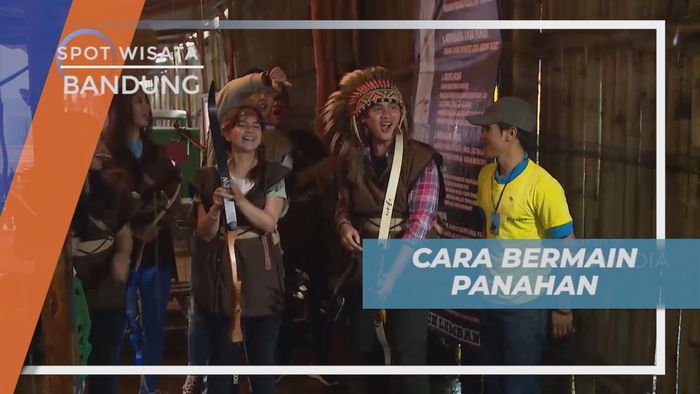 Vacation Seru, Belajar Memanah Lengkap Dengan Kostum Ala Indian, Bandung