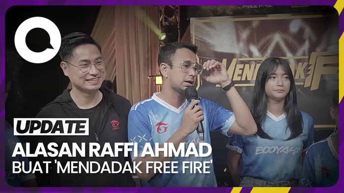 Ada Cipung dan Rafathar di Balik Alasan Raffi Ahmad Bikin Mendadak Free Fire
