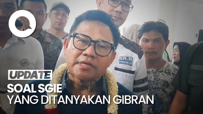 Cak Imin soal SGIE: Bahasa Inggris Diomongkan Indonesia, Kita Nggak Paham