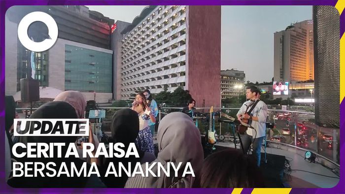 Cara Raisa Quality Time Bareng Putrinya Zalina