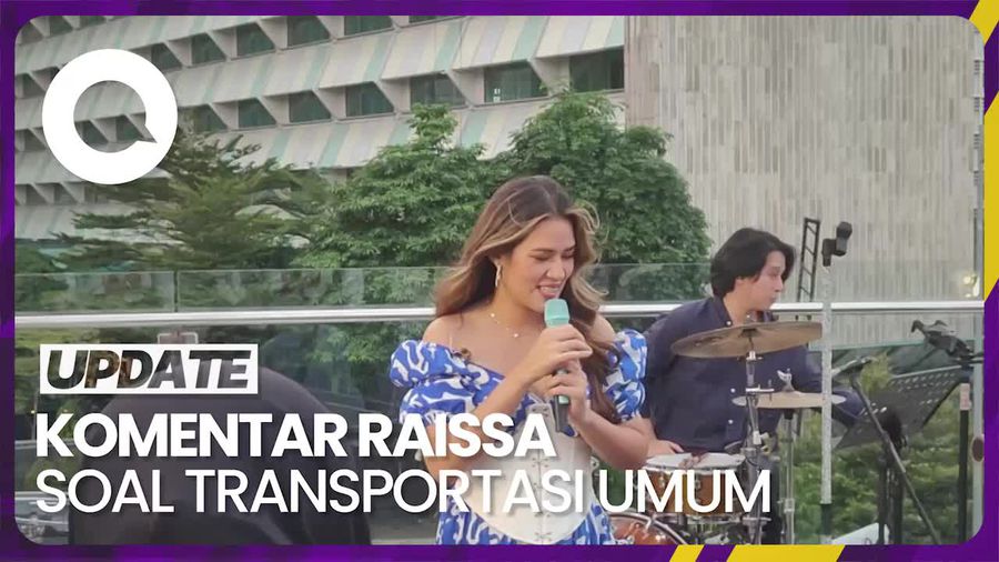 Raisa Apresiasi Transportasi Publik di Jakarta, Tapi...