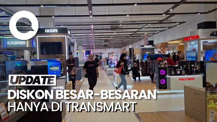 Diskon Besar! Belanja Akhir Tahun Makin Hemat di Transmart Full Day Sale 