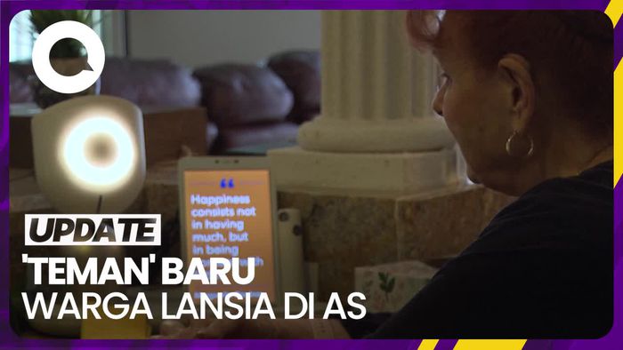 ElliQ, Robot AI yang Bantu Lansia di AS Agar Tak Kesepian
