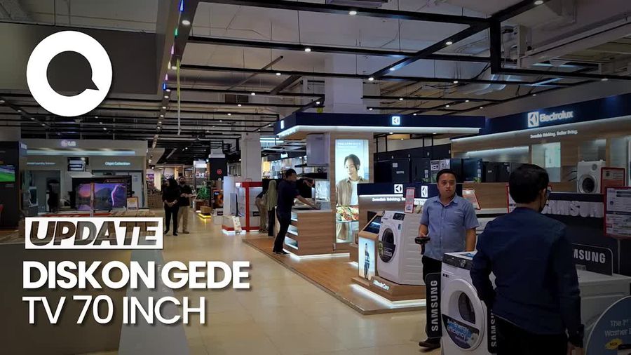 Banjir Diskon! TV 70 Inch Cuma 10 Juta di Transmart Full Day Sale 
