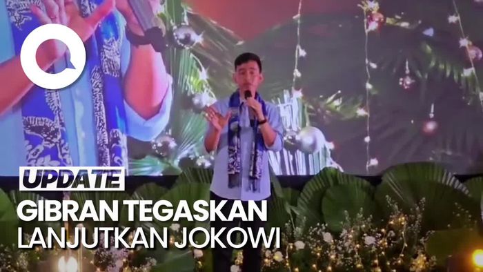 Gibran Tegaskan akan Lanjutkan Program Jokowi
