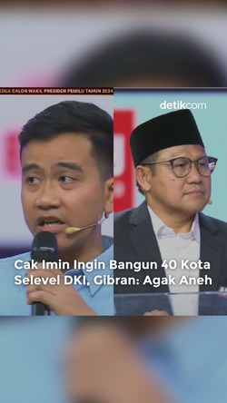 Ide Cak Imin Dianggap Gibran Aneh