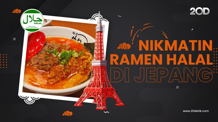 Nyobain Hidden Gem Ramen Halal di Shinjuku Jepang