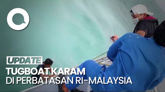 Momen Evakuasi 6 ABK yang Terombang-ambing 6 Jam di Perairan Lagoi
