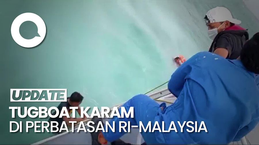 Momen Evakuasi 6 ABK yang Terombang-ambing 6 Jam di Perairan Lagoi