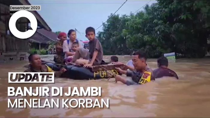 2 orang Hilang Akibat Banjir di Bungo Jambi, 1 Ditemukan Tewas