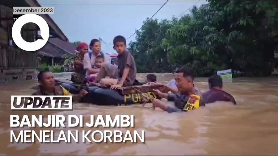2 orang Hilang Akibat Banjir di Bungo Jambi, 1 Ditemukan Tewas