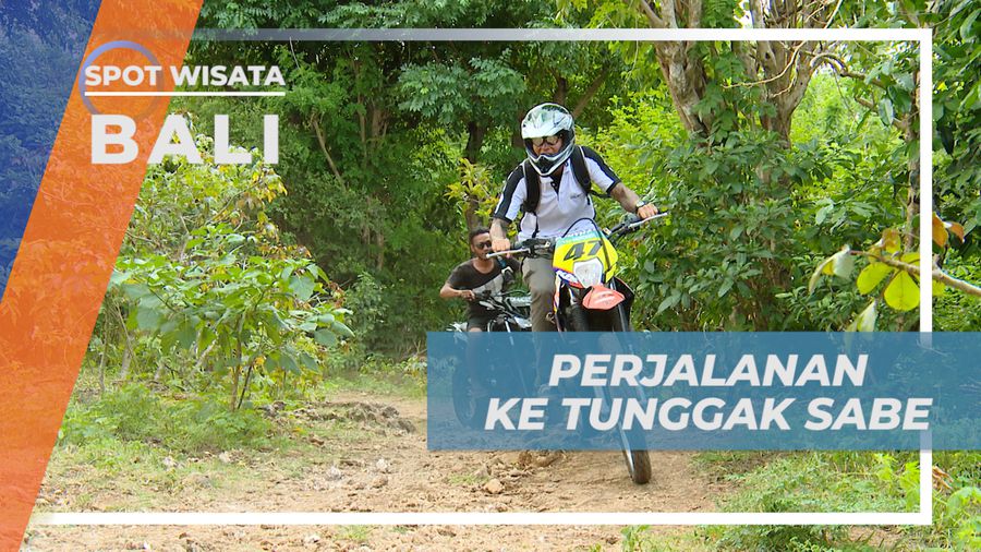 Seru-seruan Menikmati Perjalanan Konvoi Motor Menuju Pantai Tunggak Sabe, Bali
