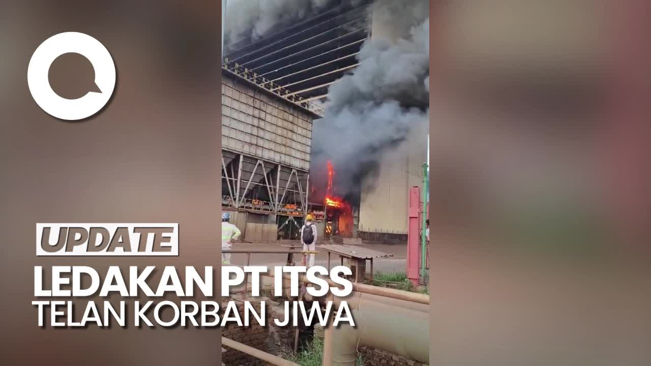 Ledakan Smelter Di PT ITSS Morowali, Ada Korban Jiwa