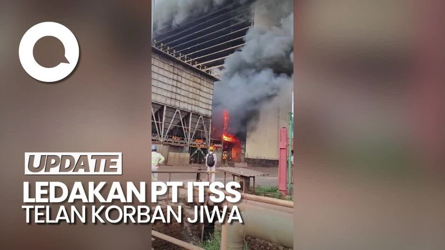Ledakan Smelter di PT ITSS Morowali, Ada Korban Jiwa
