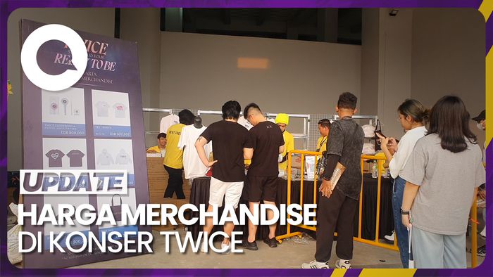 Beragam Merchandise yang Dijual di Konser TWICE