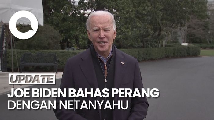 Biden Tegaskan Tak Minta Gencatan Senjata ke Netanyahu