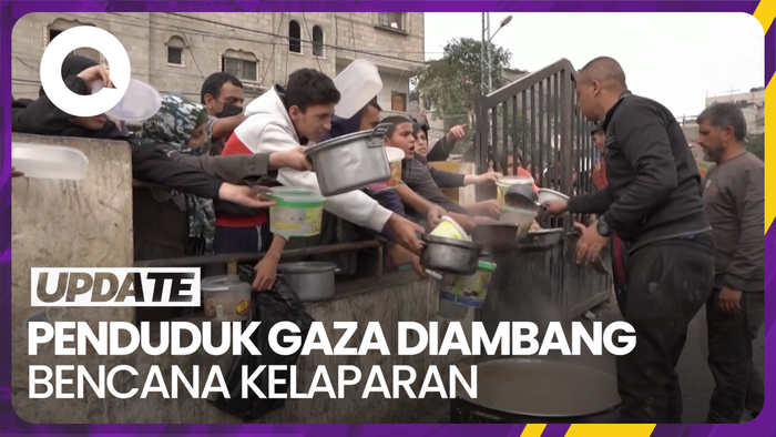 Imbas Perang, Penduduk Gaza Sulit Mendapatkan Makanan