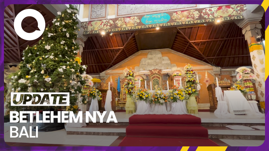 Mengenal Gereja Tua di Tuka-Dalung yang Kental Nuansa Bali