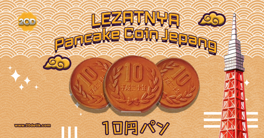 Nyobain Pancake Coin 10 Yen Langsung di Jepang