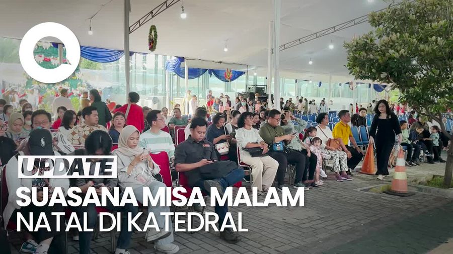 Kapolri-Muhadjir Effendy Tinjau Misa Malam Natal di Gereja Katedral Jakarta