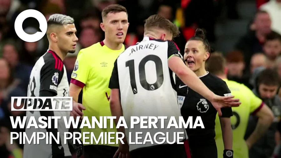 Sejarah! Potret Wasit Wanita Pertama Pimpin Liga Inggris