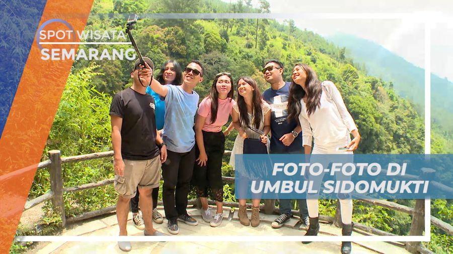 Cekrak-cekrek Berpose Seru di Spot Foto yang Instagramable, Semarang
