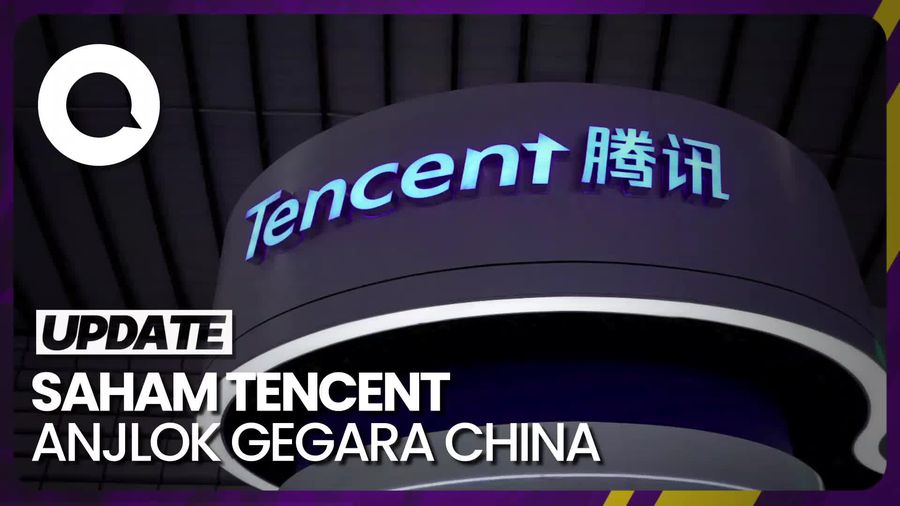 China Umumkan Regulasi Baru Soal Video Game, Saham Tencent langsung Anjlok