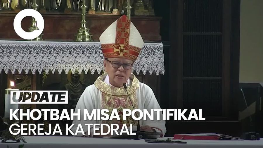 Uskup Agung Katedral Soroti Stunting di Misa Natal, Ajak Jemaat Berbagi