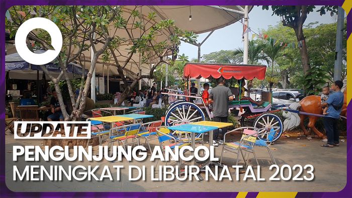 Baru Setengah Hari, Pengunjung Ancol Tembus 32 Ribu di Libur Natal 2023
