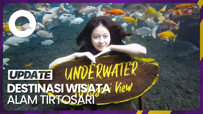 Menikmati Spot Foto Underwater di Destinasi Wisata Tirtosari