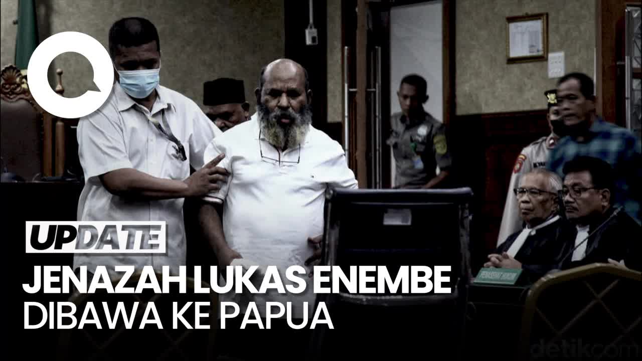 Jenazah Lukas Enembe Akan Diterbangkan Ke Papua