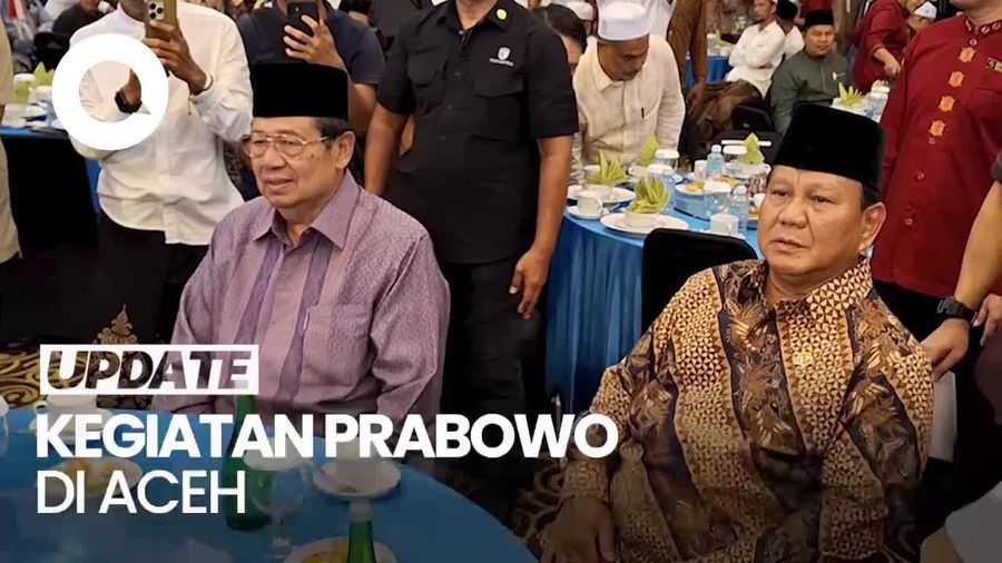 Prabowo-SBY-AHY di Aceh, Kenang 19 Tahun Bencana Tsunami