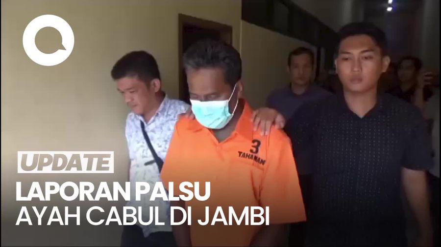 Akal Bulus Ayah di Jambi, Buat Laporan Palsu seusai Perkosa Anak Kandung