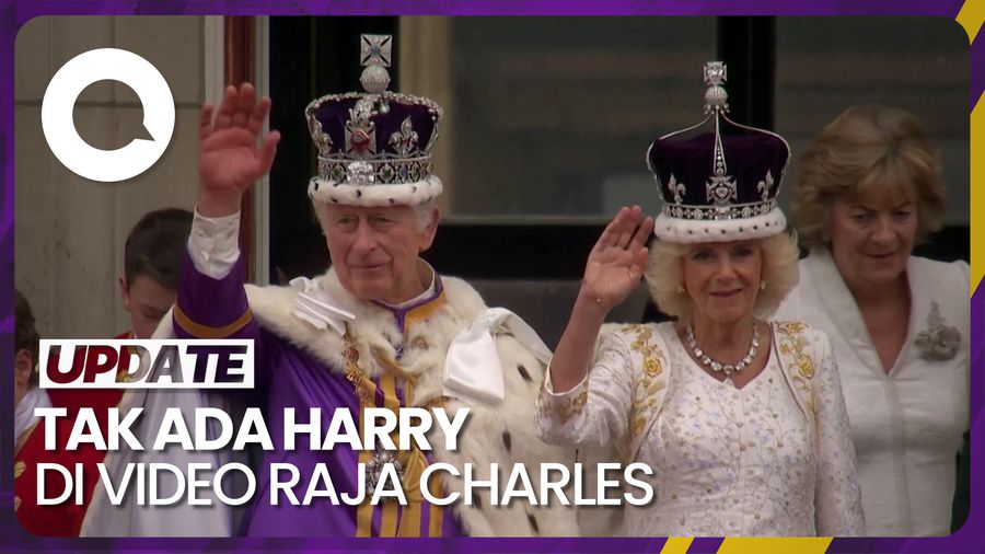 Absennya Harry dan Meghan di Video Pesan Natal Raja Charles III