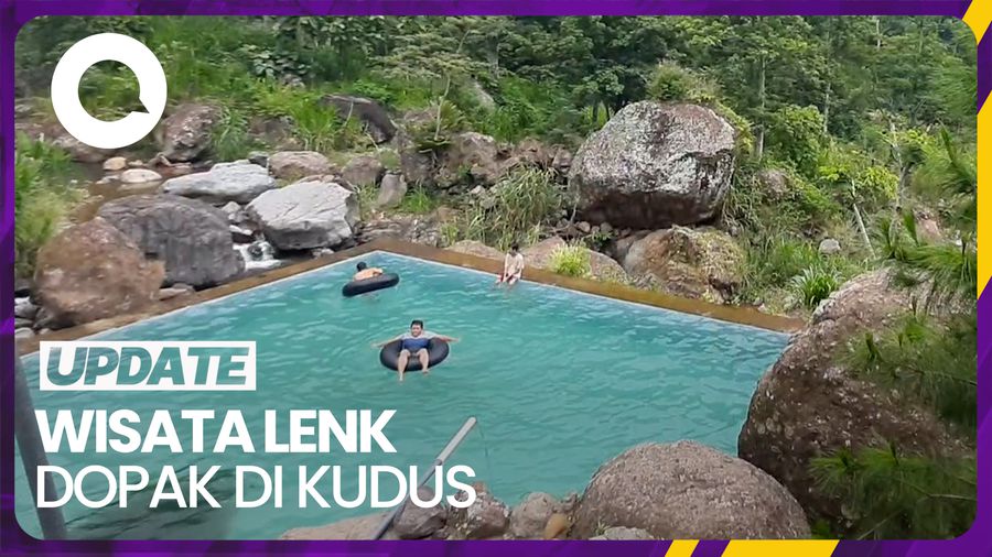 Menikmati Kesejukan Wisata Kolam Renang di Lereng Pegunungan Muria Kudus