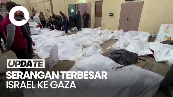 Israel Lancarkan Serangan Besar-besaran di Malam Natal, 100 Orang Tewas