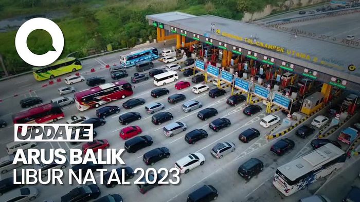 Polri Catat 147 Ribu Kendaraan Kembali ke Jakarta Seusai Libur Natal