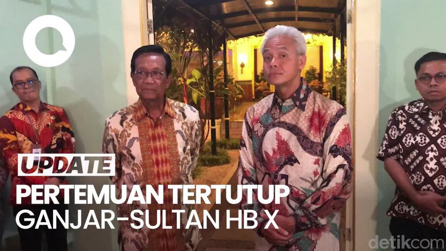 Temui Sultan Hamengku Buwono X, Ganjar Minta Doa Restu