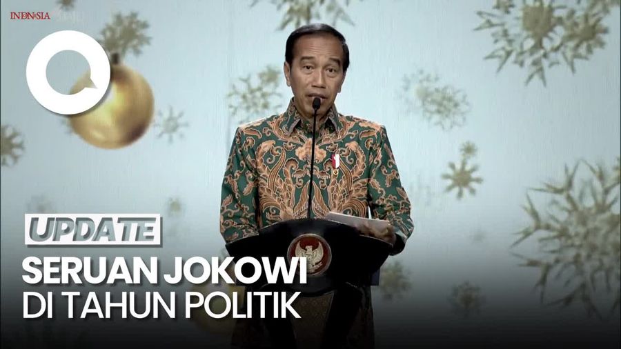 Puncak Natal Nasional, Jokowi Serukan Jaga Toleransi di Tahun Politik