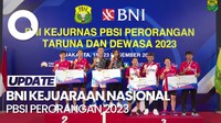 Rekapan Pertandingan BNI Kejuaraan Nasional PBSI Perorangan 2023