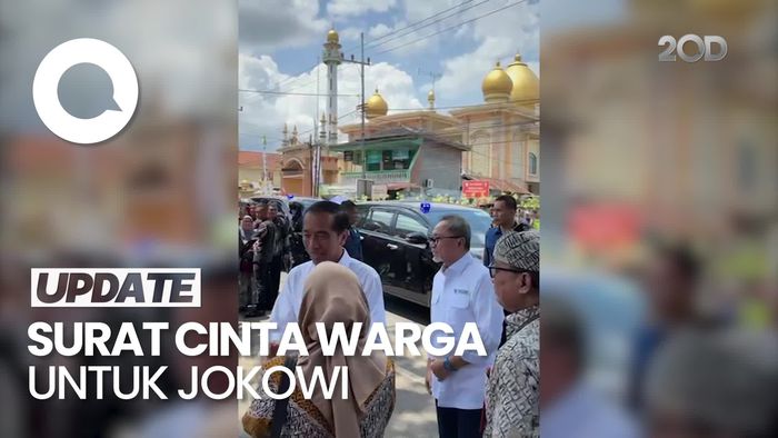 Zulhas Bacakan Surat Cinta Warga Untuk Jokowi