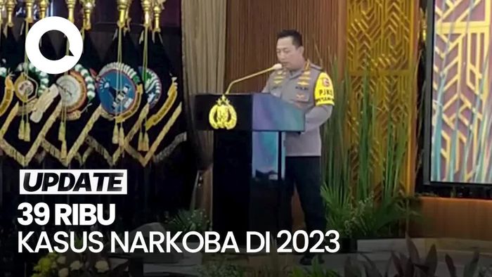 Polri Tangani 39 Ribu Kasus Narkoba Selama 2023, Barang Bukti Capai Rp 12 T